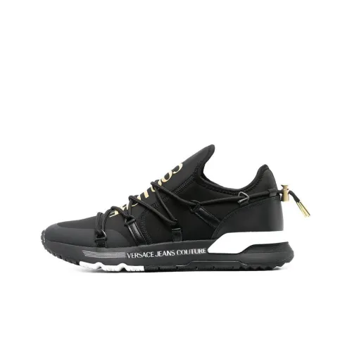 VERSACE JEANS Couture Casual Shoes Men Low-Top Black