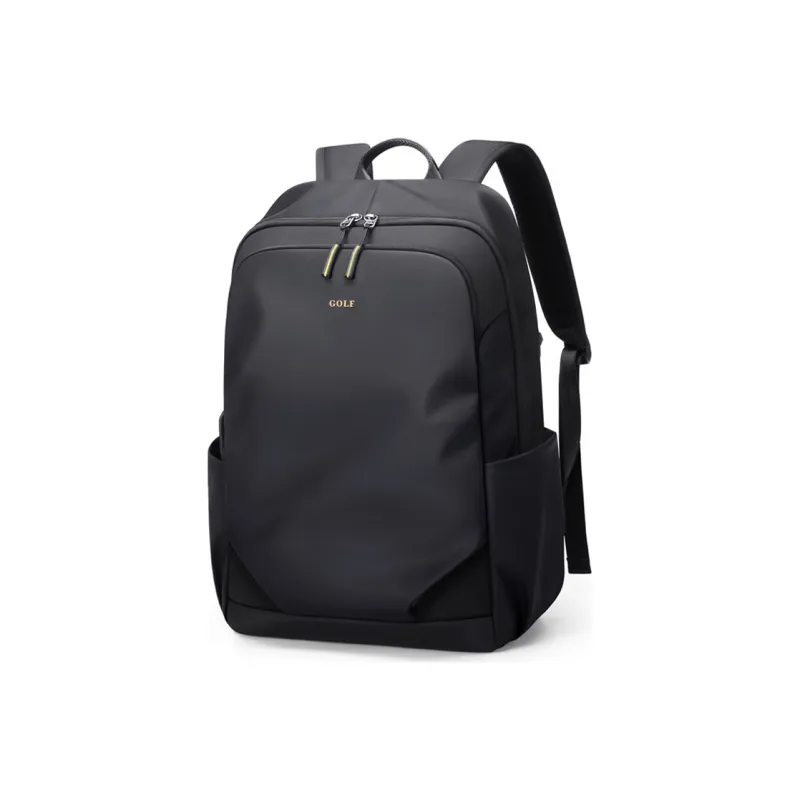 GOLF Fabric Backpack Large Size Men's Black/Elegant Gray-0
