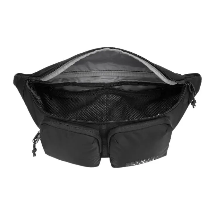 New Balance Fabric One Shoulder Crossbody Fanny Pack Regular Unisex Black-3