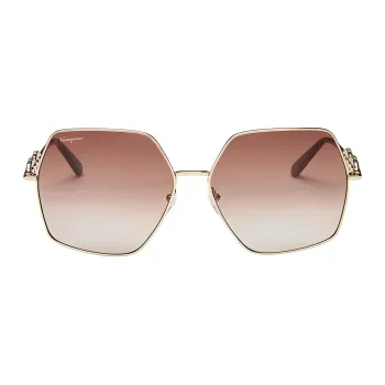 Ferragamo Sunglasses Women's Gold