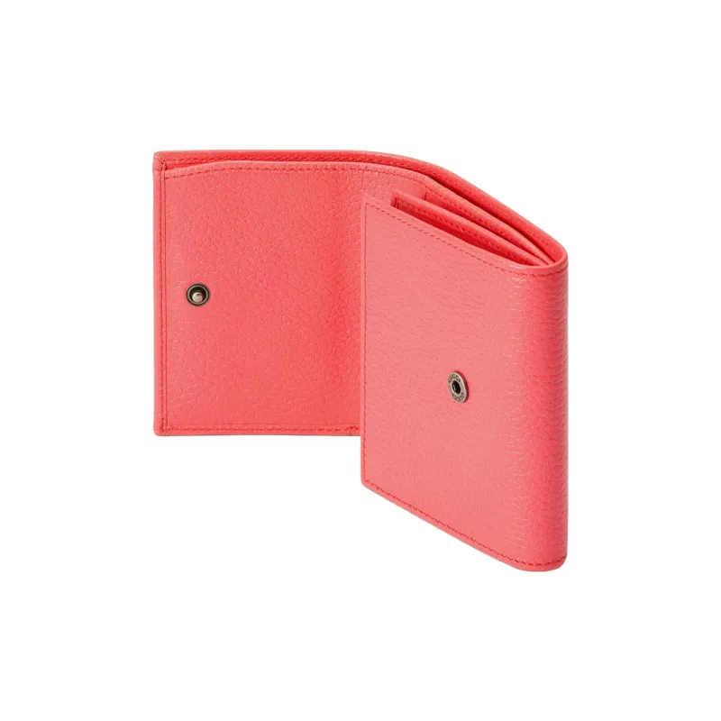 GUCCI GG Marmont Leather Wallet Medium Size Women's Coral Pink-3