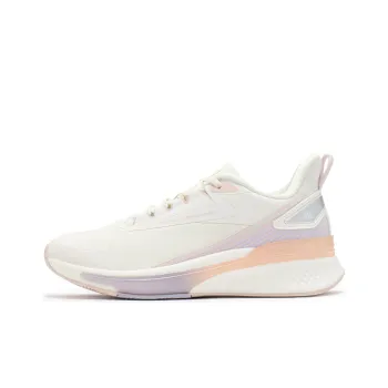 361° Rain Screen 5.0 Anti Slip Wear Resistant Low Top Running Shoes Women's White Pink