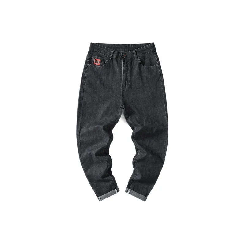 FAIRWHALE Jeans Men's Denim Black-1