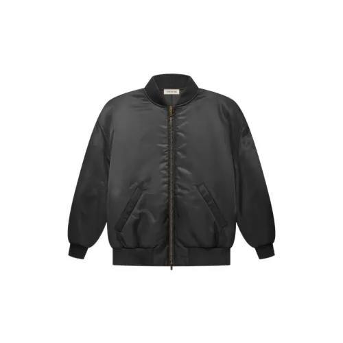 Fear Of God Puffer Jackets Unisex Black