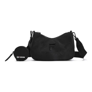 FILA FUSION PU Leather Crossbody Bag Regular Women's Black