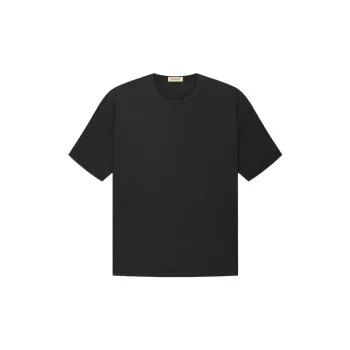 Fear Of God Eternal Logo Flocked Cotton T Shirt