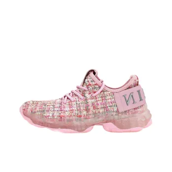 PHILIPP PLEIN Hyper $hock Tweed-effect Sneakers