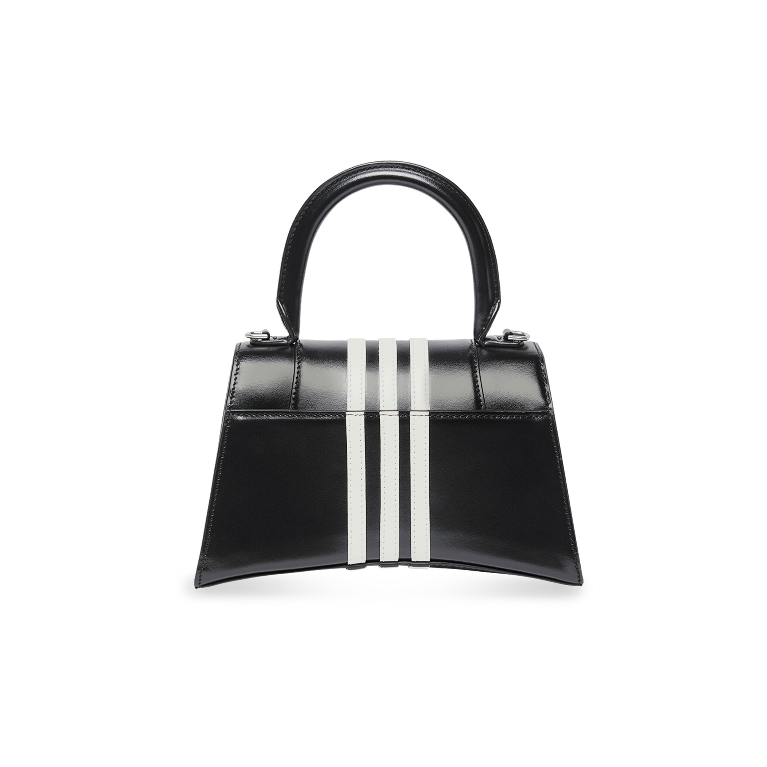 Balenciaga X Adidas Hourglass Small Handbag Black - POIZON