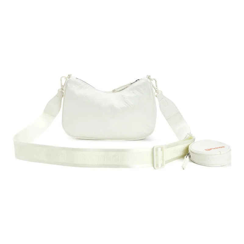 FILA FUSION Polyurethane Crossbody Bag Regular Women's White-2