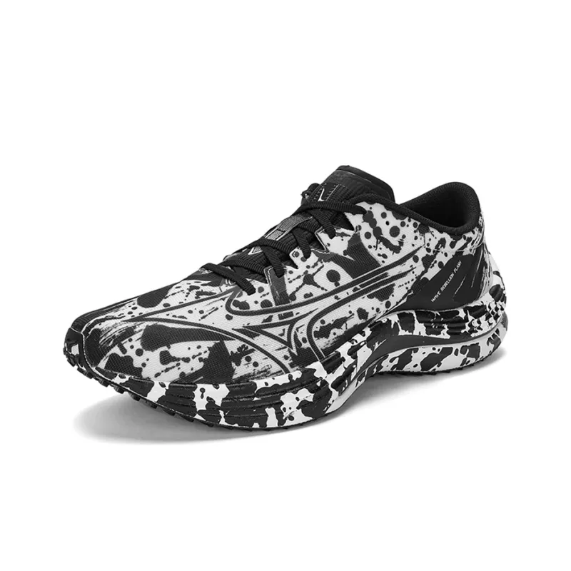 Mizuno Wave Rebellion Flash 'White Black Splatter'-1