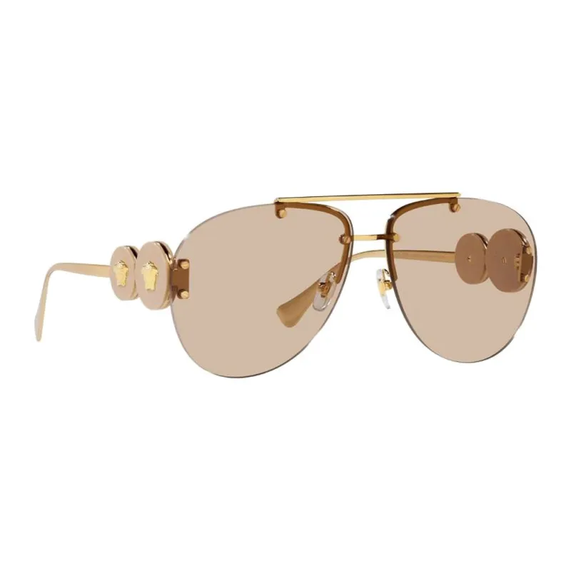 VERSACE Medusa Head Pilot frame Sunglasses-3
