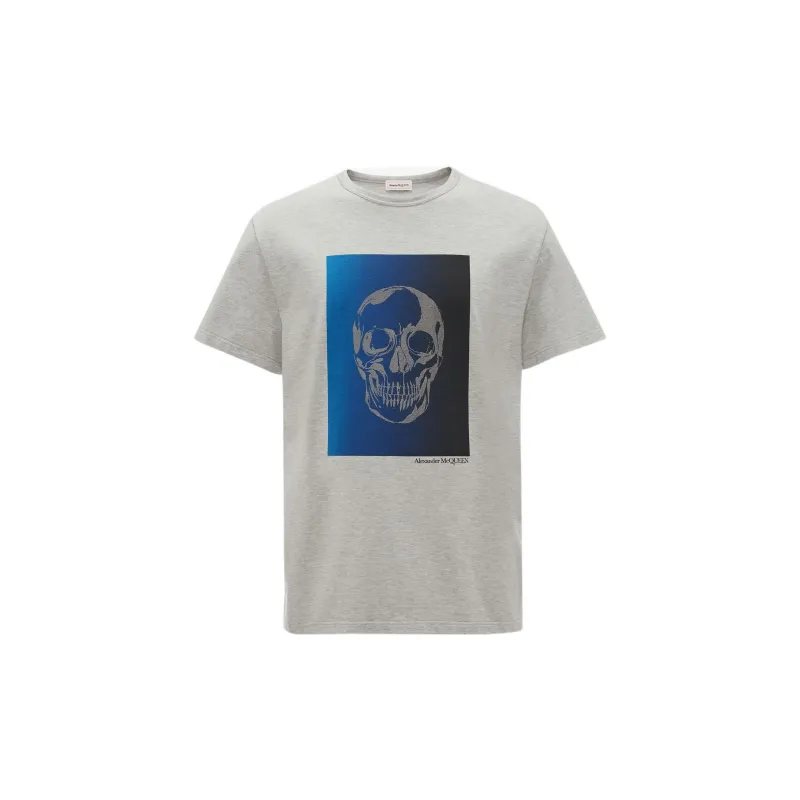 Alexander McQueen T-Shirts Men Gray-0