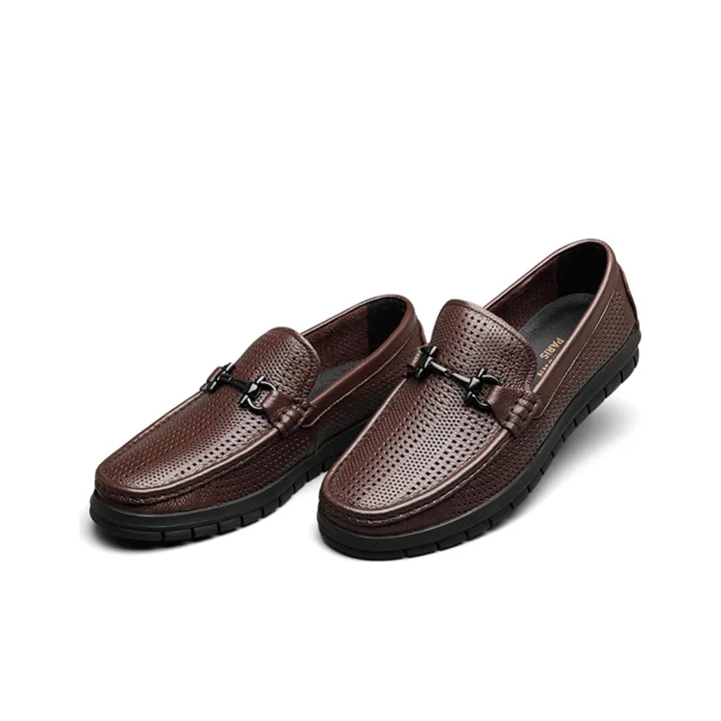 VICKI BROWN Jeans Dress Shoes Men Low Top Brown-2