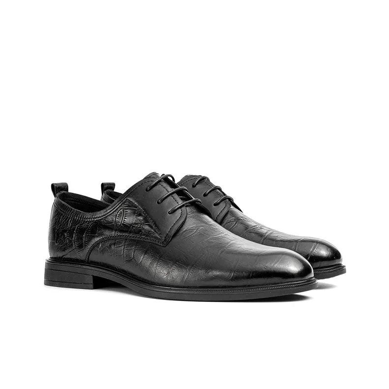 VICKI BROWN Jeans Dress Shoes Men Low Top Black-2