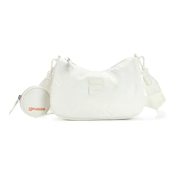 FILA FUSION Polyurethane Crossbody Bag Regular Women's White