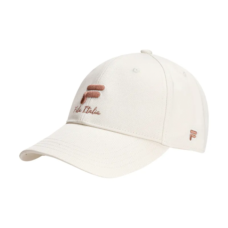 FILA FUSION Cotton Baseball Caps Unisex Ivory-1