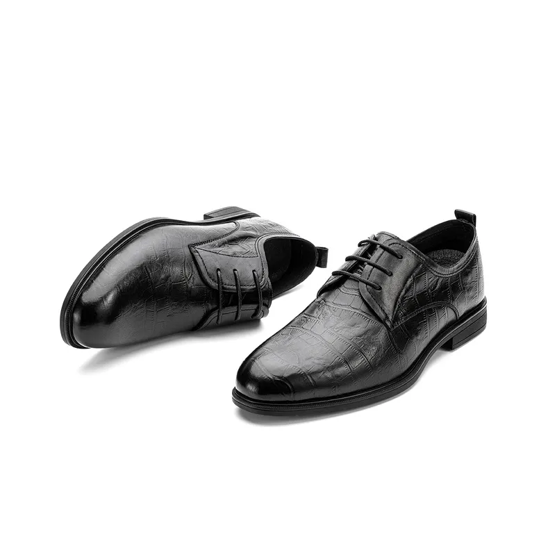 VICKI BROWN Jeans Dress Shoes Men Low Top Black-3