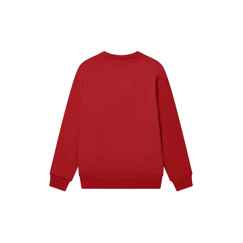 FILA CNY X Buer Rabbit Sweatshirts Unisex Red-1