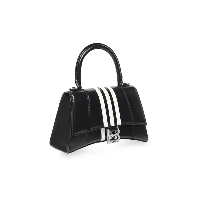 Balenciaga X Adidas Hourglass Small Handbag Black-1