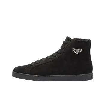 PRADA Stylish Skateboarding Shoes Men's Black