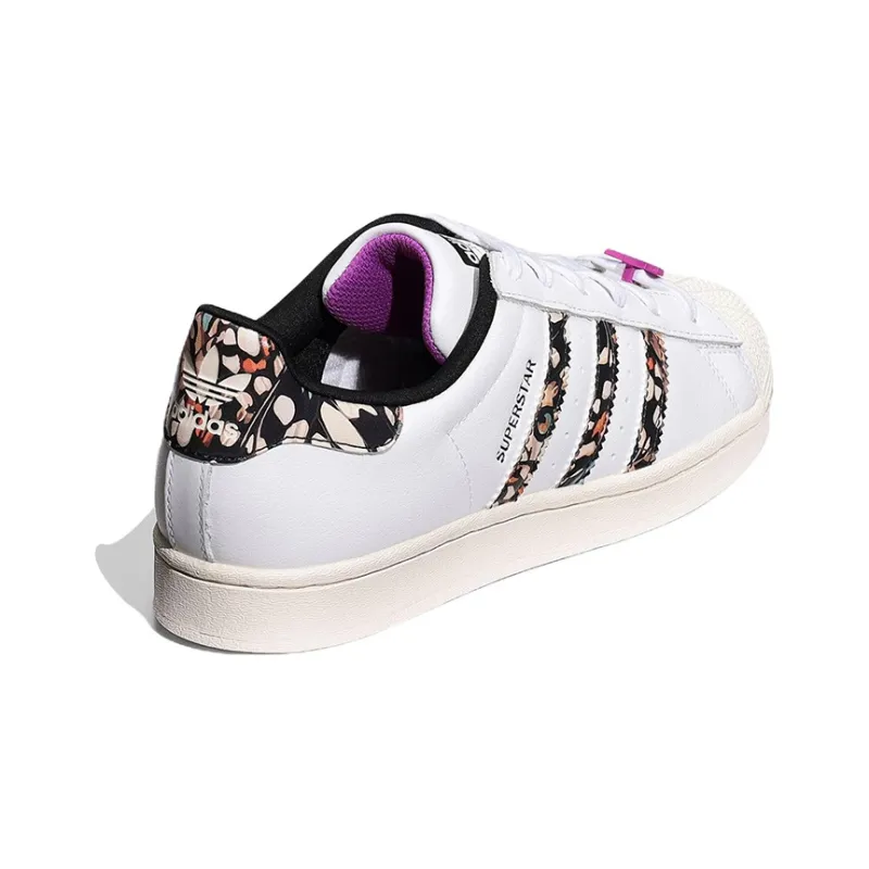 Adidas Originals Superstar 'White Shock Purple' Women's-3