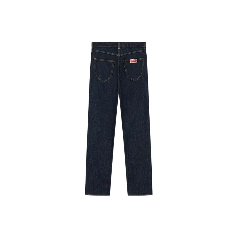 KENZO Asagao Straight Leg Jeans-1