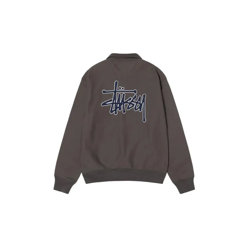 Stussy X Denim Tears Half Zip Fleece-1