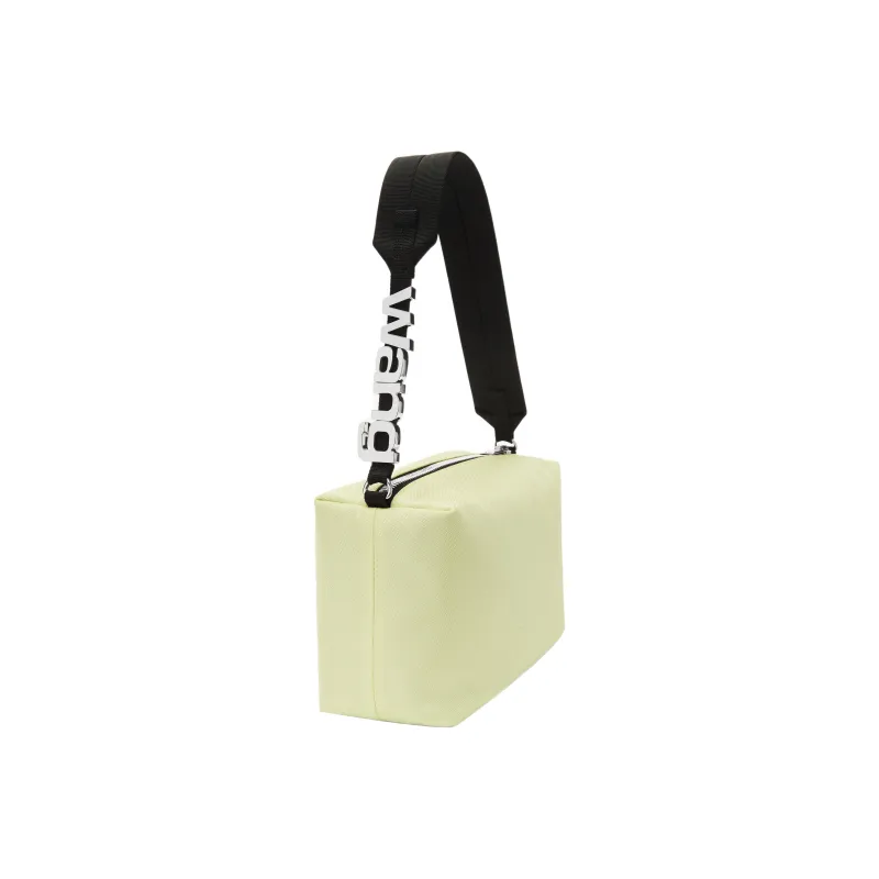 Alexander Wang Heiress Nylon Shoulder Bag Crossbody Bag Handbags Medium Size Women's Light Green-1