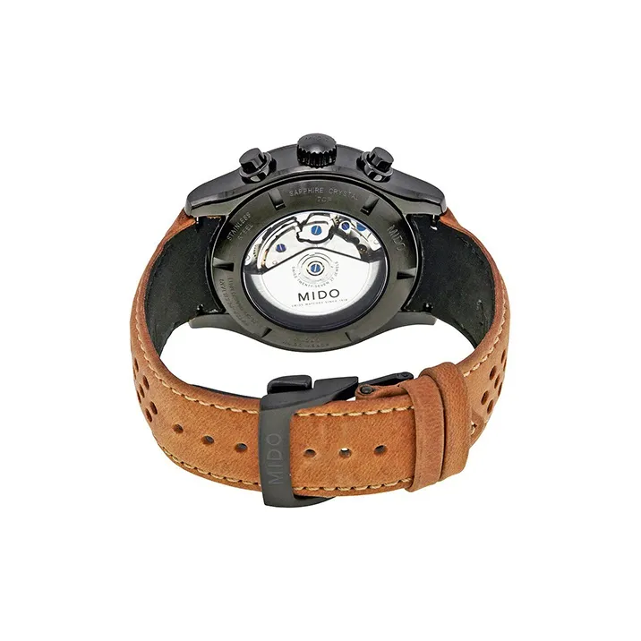 MIDO Automatic Mechanical Movement Men's Watch Gray Dial-3