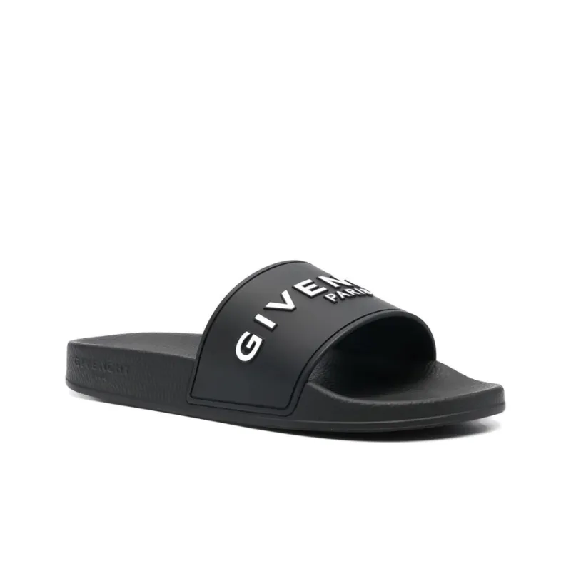 GIVENCHY Slip-Resistant Slide Slippers Women's Black-2
