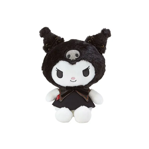 Sanrio Kuromi EDWIN Kuromi Dolls Plush Doll 26cm Height-0
