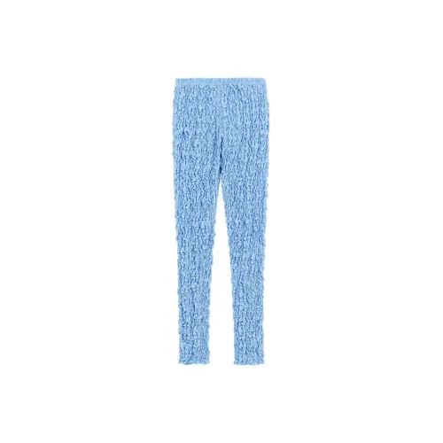 WE11DONE SS23 Knitted Sweatpants Unisex Sky Blue