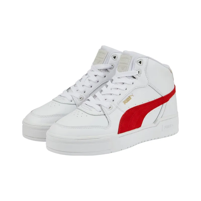 Puma CA Pro Mid Heritage 'White Burnt Red'-2