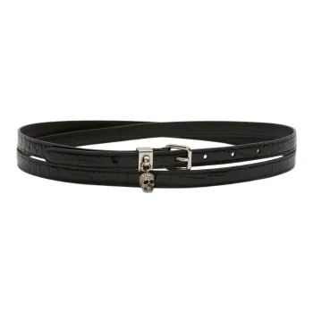 Alexander McQueen Trendy Classic Elegance Pin Buckle Women's Width  1.3cm