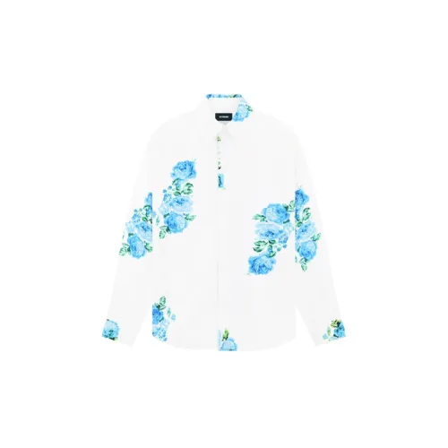 WE11DONE SS23 Shirts Women's White