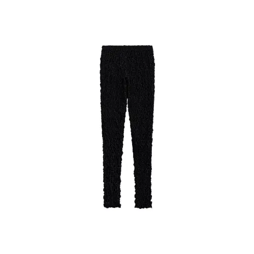 WE11DONE SS23 Knitted Sweatpants Unisex Black