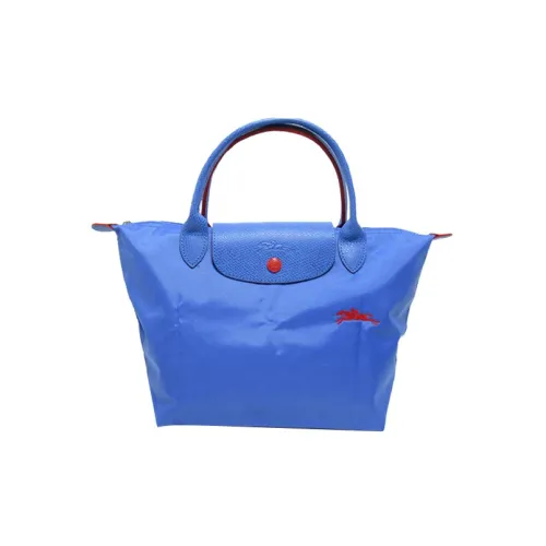 LONGCHAMP Le Pliage Club Nylon Dumpling Bag Handbag Small Size Women's Electric Blue