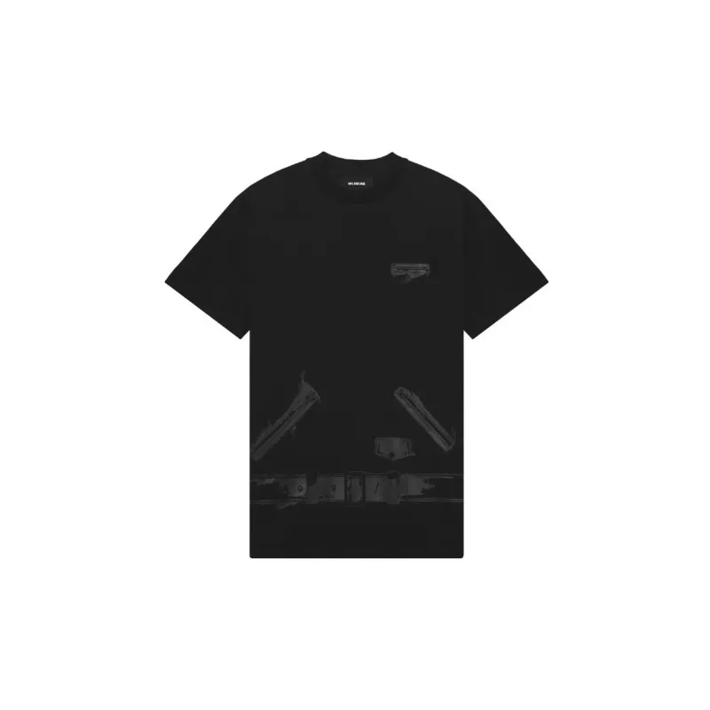 WE11DONE Graphic print Round neck T shirt-0
