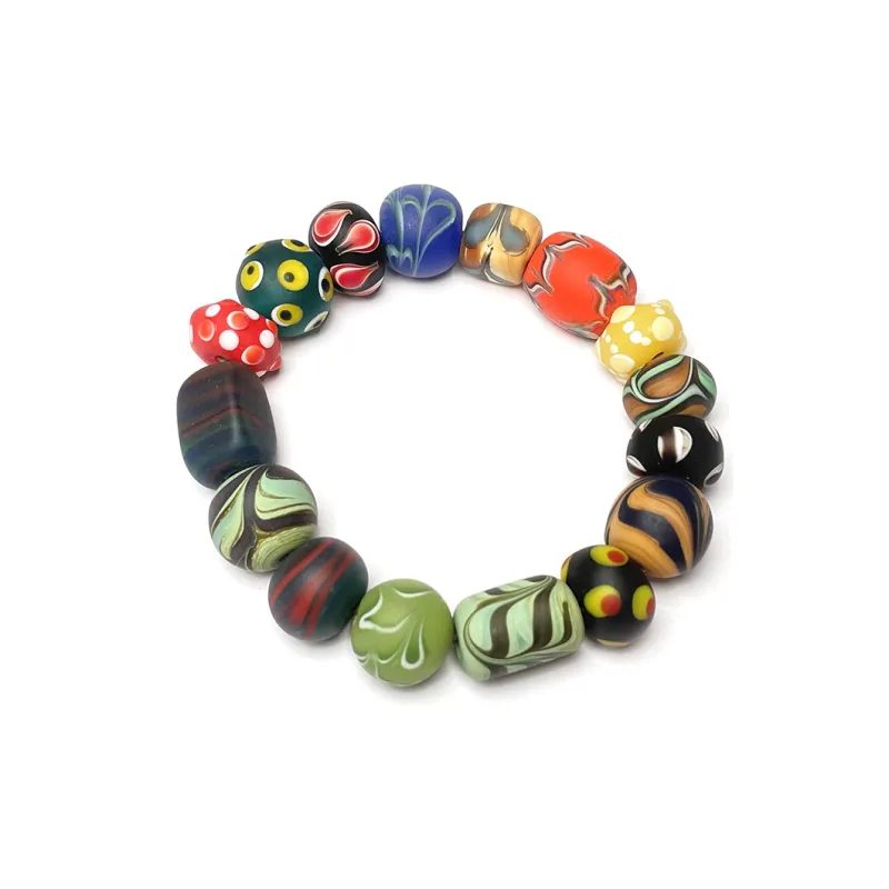 MOUNTAINS AND MANS Colored Glaze Bracelets Unisex-2