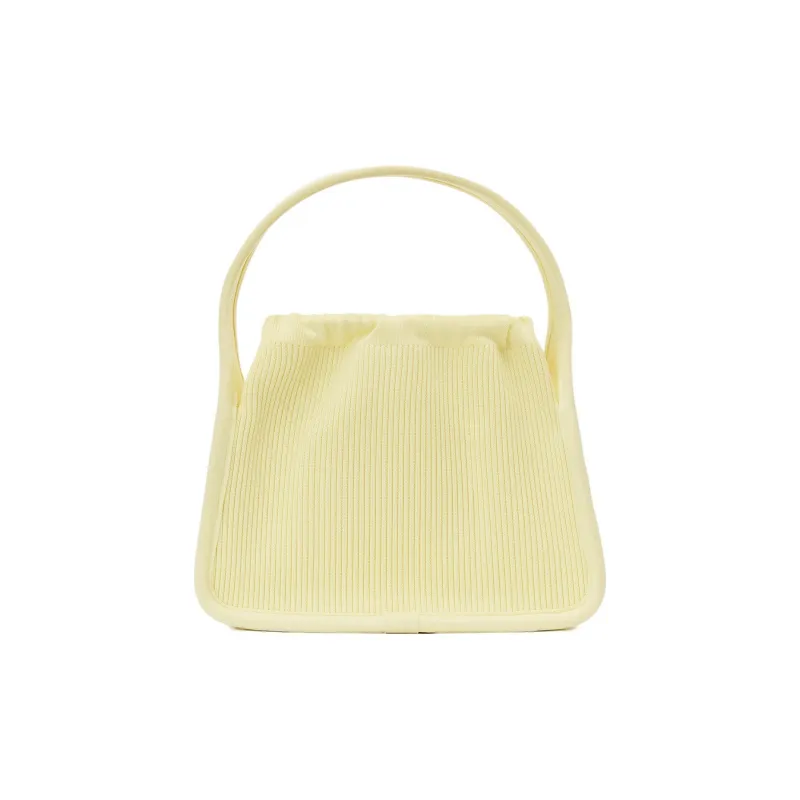 Alexander Wang Ryan Polyester With Nylon Handbag Trumpets Women's Light Lemon Yellow-1