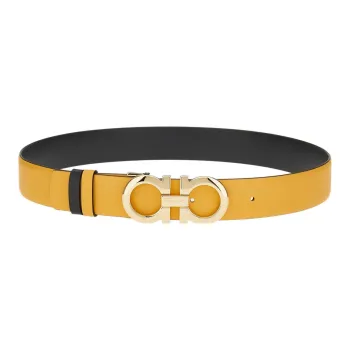 FERRAGAMO Minimalist Style Fashion Smooth Buckle Women's