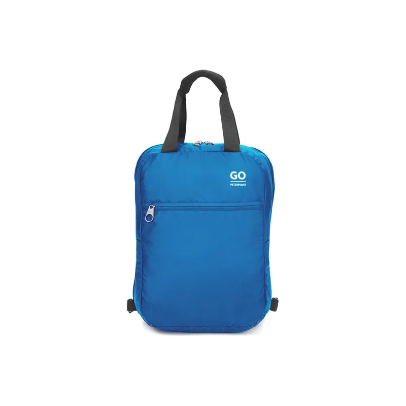 PETERPOINT Oxford Backpack Regular Unisex Black-9