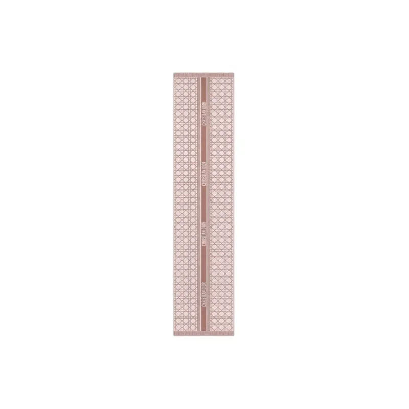 DIOR Knit Scarves Women's Pink-1