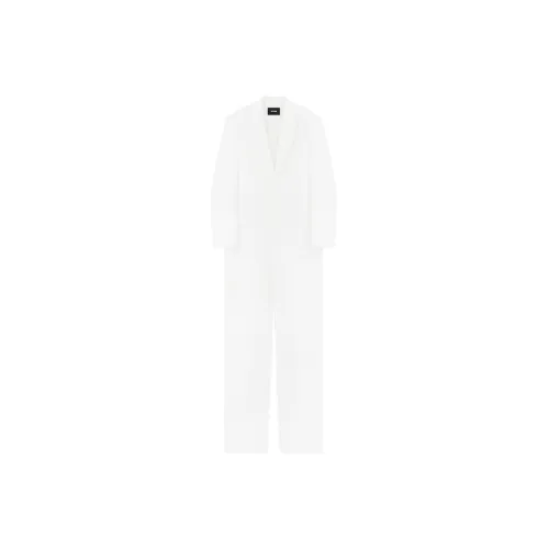 WE11DONE SS23 Jumpsuits Men White