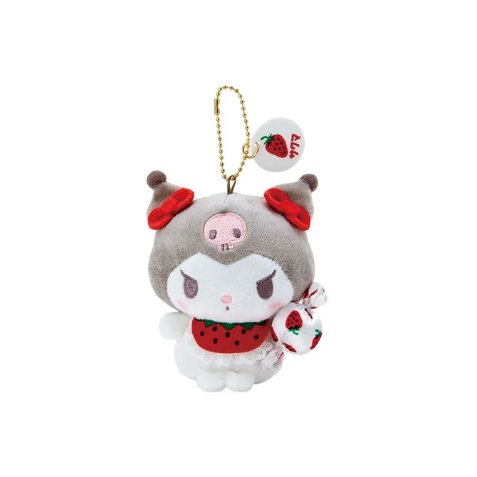 Sanrio Strawberry Candy Collection Dolls Plush Pendant 13cm High-0