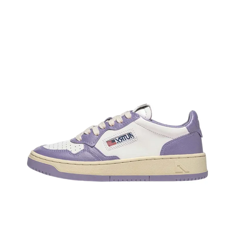 AUTRY Medalist Low Top Bicolor 'White Purple' Women's-0