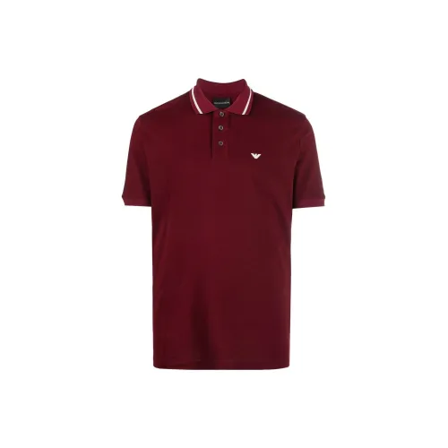 EMPORIO ARMANI Polo Shirts Men Red