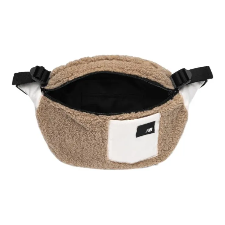 New Balance Plush With Textile Fanny Pack Regular Unisex Brown-3