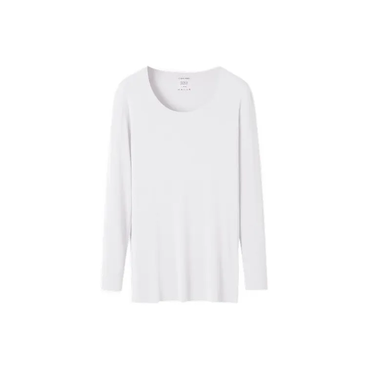 CALVIN KLEIN Thermal Top Men's Light Gray White 100-0