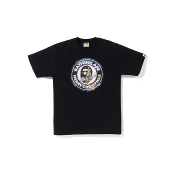 A BATHING APE Christmas Busy Works Tee FW22